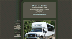 Desktop Screenshot of 3guysandabus.com